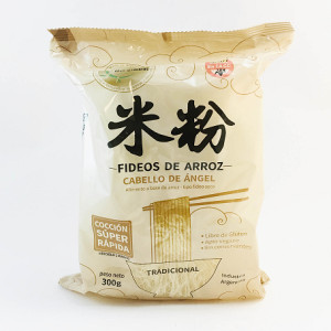 Fideos De Arroz Cabello De Angel X 300 Grs - Sin Tacc - Orox